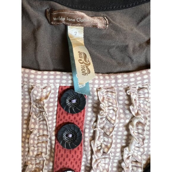 Vintage Matilda Jane Tuxedo Betty Dress - Picture 10 of 13